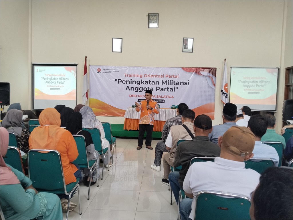 DPD PKS Kota Salatiga Gelar Training Orientasi Partai: Perkuat Militansi dan Soliditas Anggota Songsong Pemilu 2029
